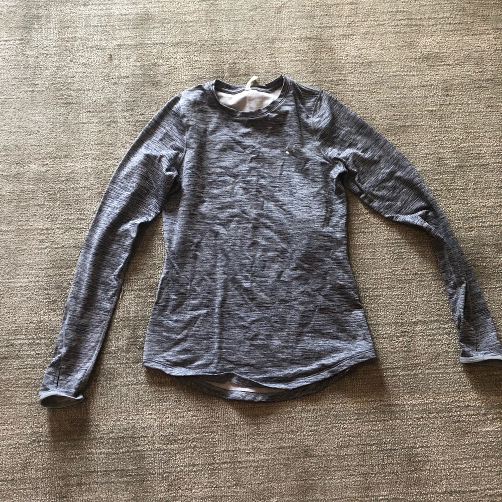 Under Armour ColdGear Armour Fitted Crew Grey